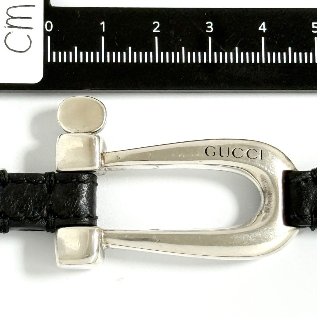 GUCCI（グッチ） メンズ ホースビット ブレスレット シルバー 925