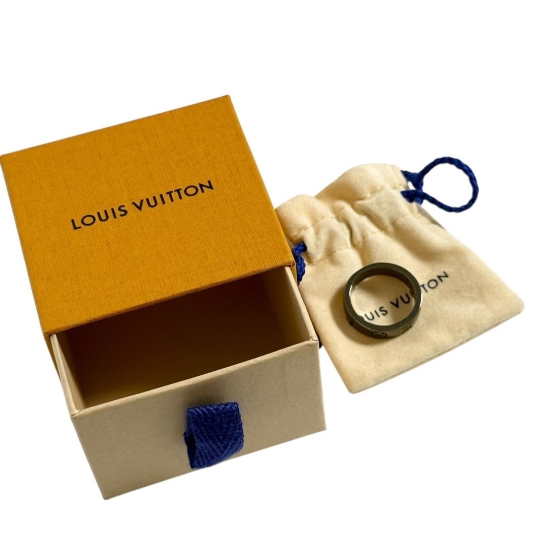 LOUIS VUITTON（ルイ・ヴィトン） メンズ リング LV モザイク シン 18