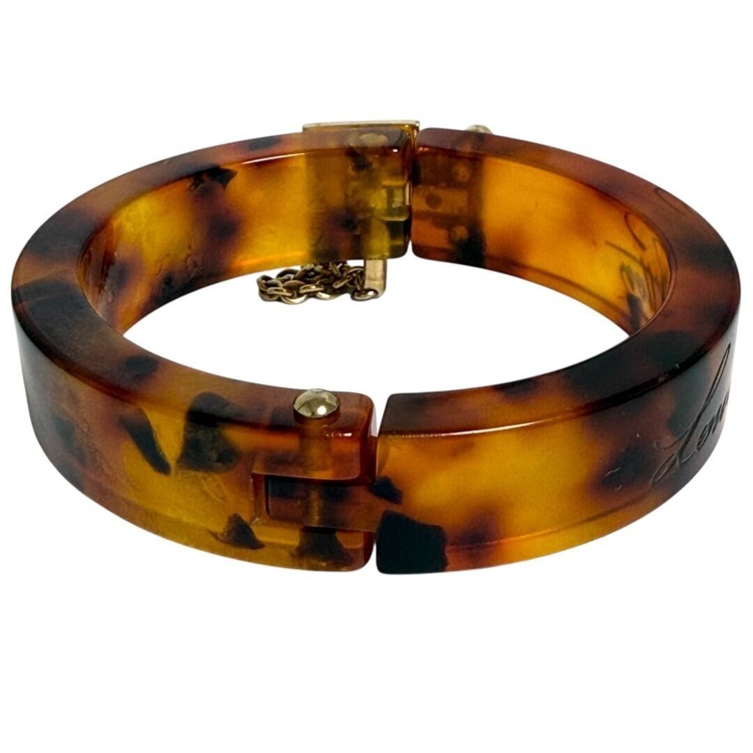 Louis Vuitton ルイヴィトン バングル ブラック×ゴールドMサイズ LOUIS VUITTON（ルイ・ヴィトン） レディース メンズ ブレスレット