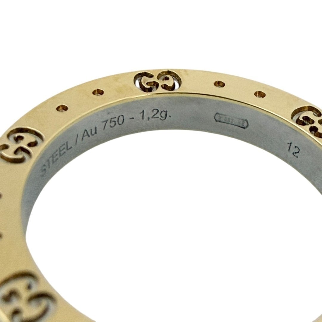GUCCI（グッチ） メンズ レディース アイコンリング K18ゴールド