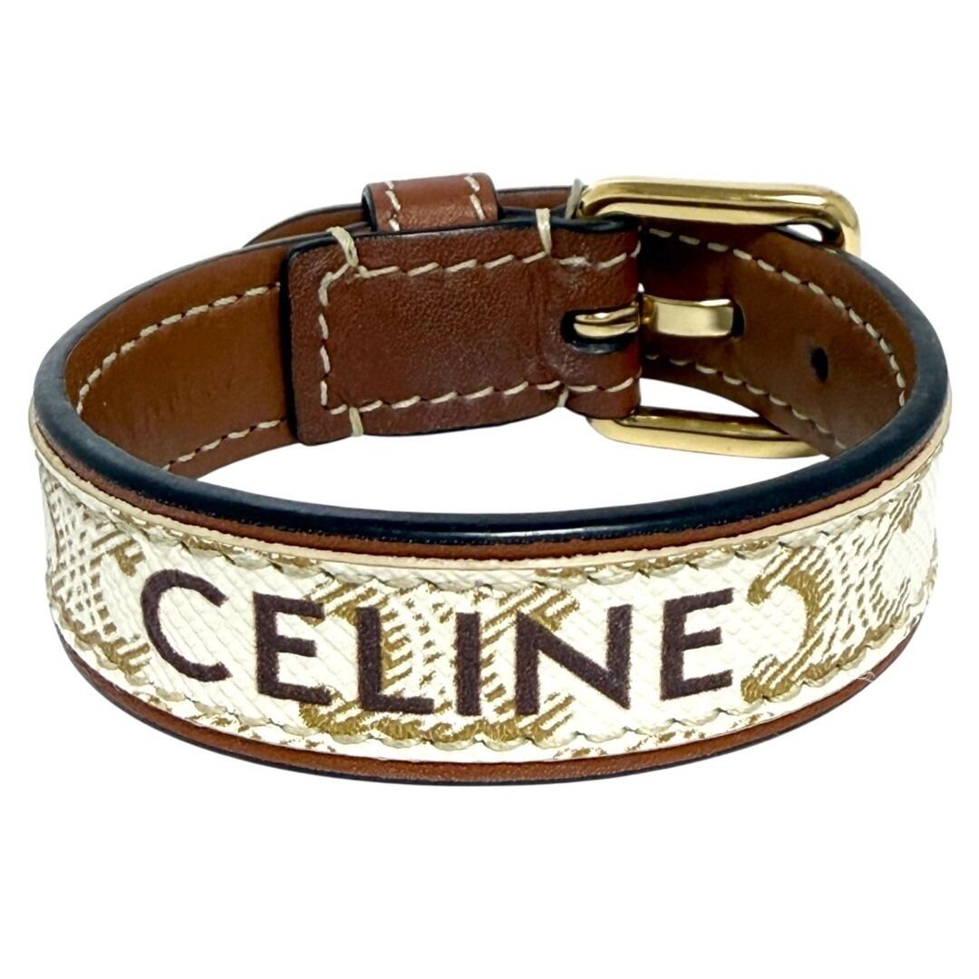 CELINE（セリーヌ） レディース レザー ブレスレット トリオンフ 13.5