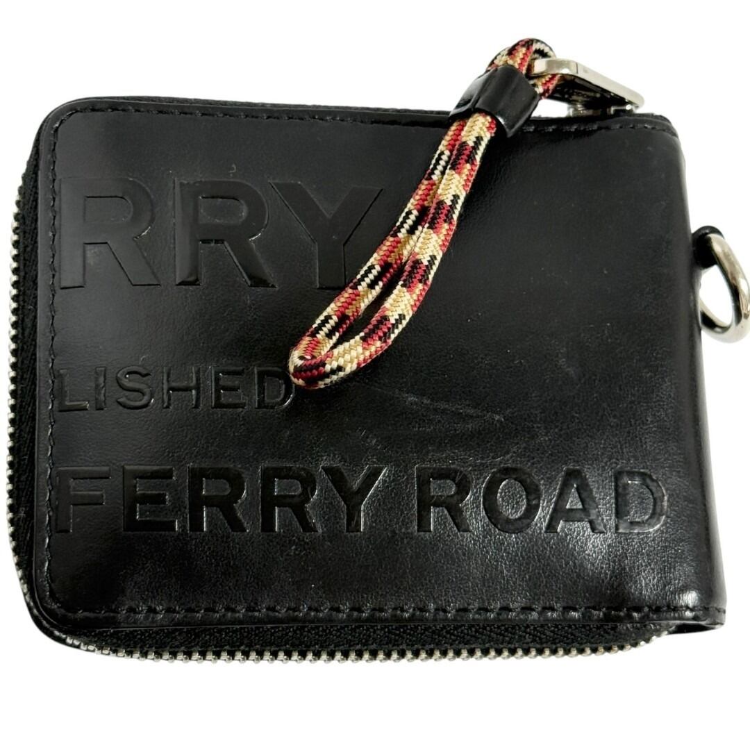 バーバリー　メンズ　ホースフェリープリント 　2つ折り　財布　黒 BURBERRY（バーバリー） メンズ ホースフェリープリント 2つ折り 財布