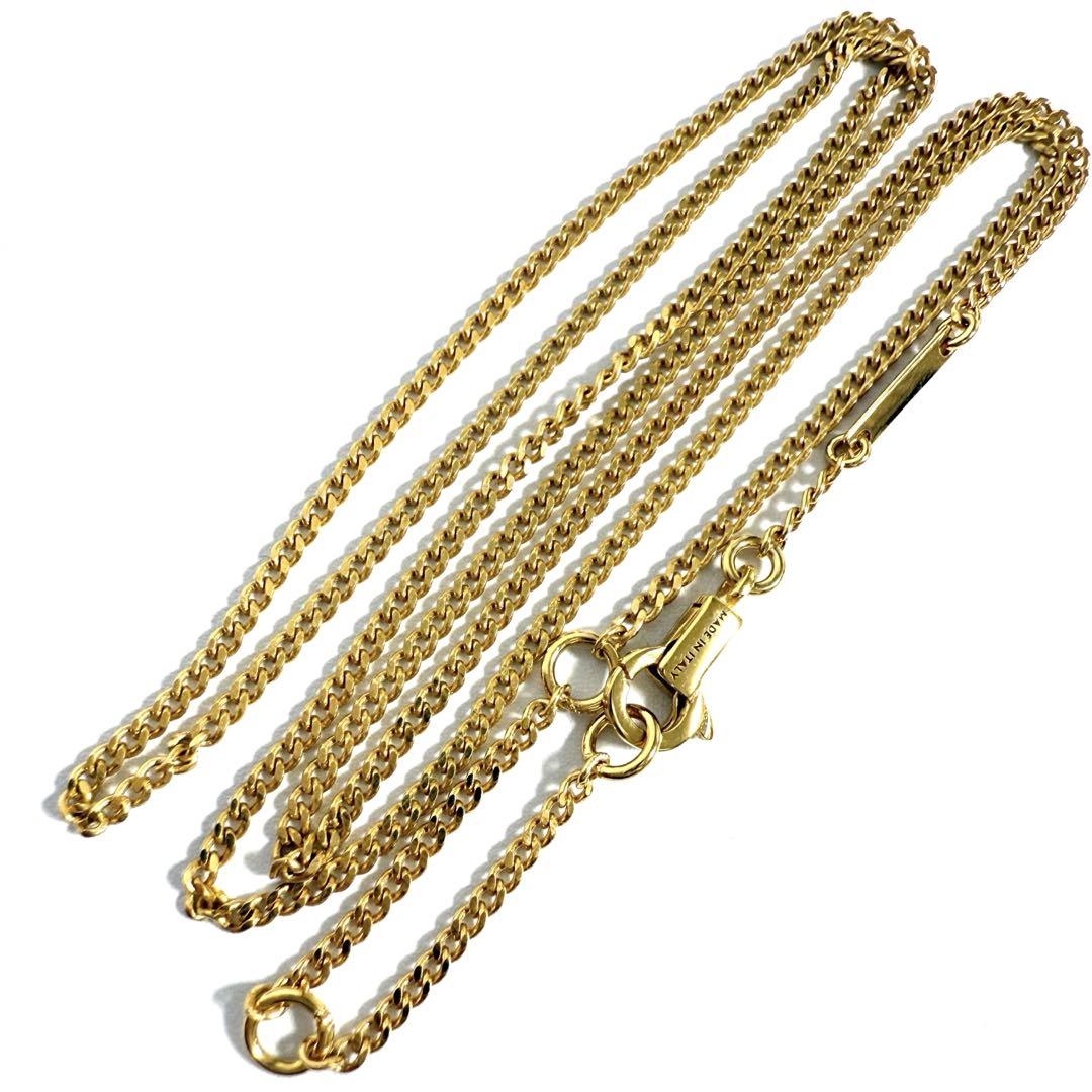 【美品】セリーヌ　レディース　セパラブル　ネックレス　チェーン　45ー49cm CELINE 【美品】セリーヌ レディース セパラブル ネックレス