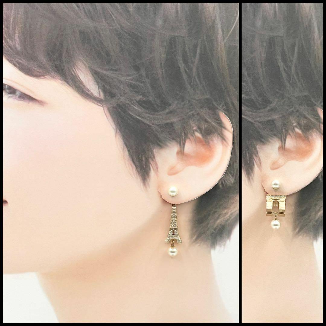 【定価約30万】クリスチャンディオール　トライバル　ピアス　ギフトボックス