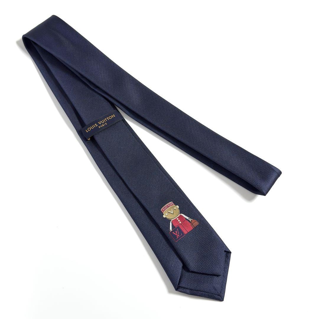 LOUIS VUITTON CUP ネクタイ 未使用 LOUIS VUITTON ヴィトン ネクタイ パームツリーズ ヤシの木 LV