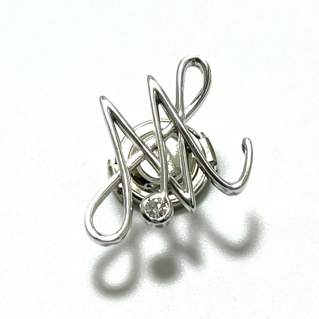 【ALLNIQUE】オールニーク　ピンバッジ　ブローチ　ヘキサゴン　ダイヤ　AN