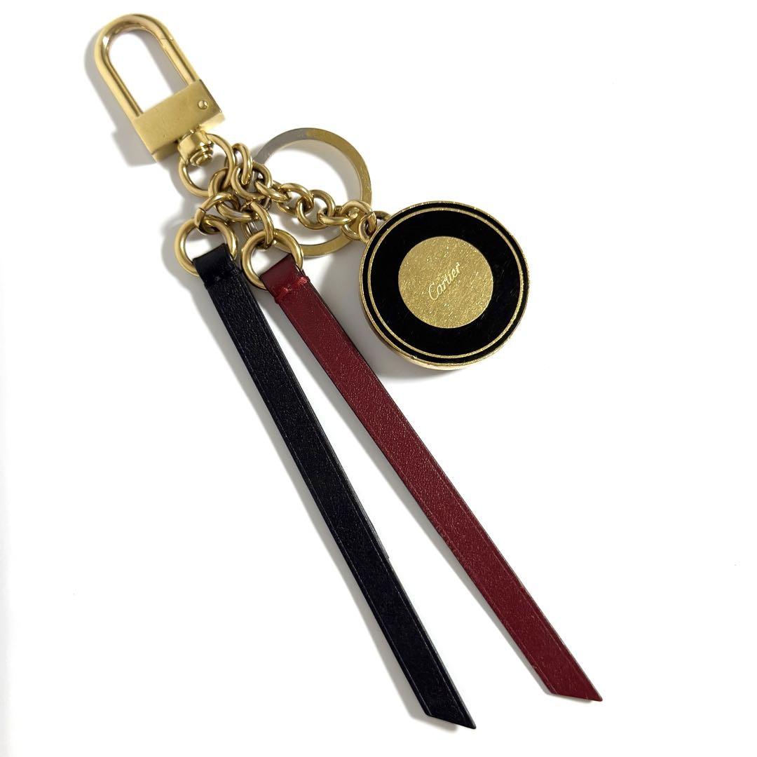 カルティエチャーム　カルティエキ―ホルダー Cartier - □未使用□ カルティエ ハッピーバースデー