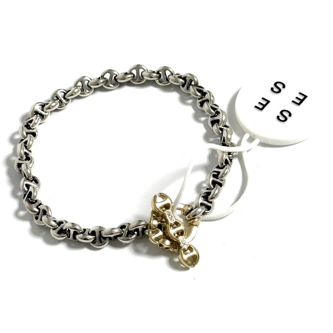 定価約80万】ホーセンブース 5mm オープンリンク ブレスレット 18K