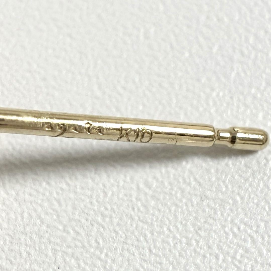 agete 【希少】アガット レディース K10 ゴールド スタッド