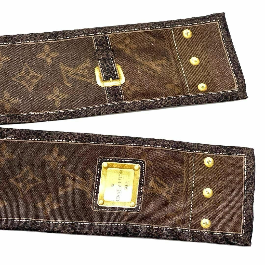 Louis Vuitton スカーフ ブラウン アイボリー 楽天市場】ルイヴィトン スカーフ バンドー LVワールド シルク