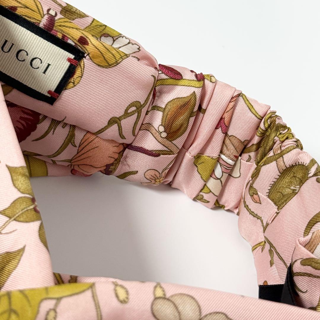 新品未使用GUCCI ヘアアクセサリーセット ピンク GUCCI シュシュ 花柄 ピンク : JJコレクション ヤフー店 - 通販