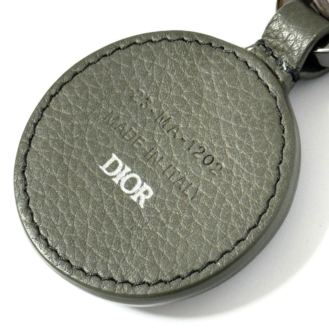 新品未使用【Christian Dior】キーリング キーホルダー ハートロゴ ディオール ロゴ サドル ハート キーリング キーホルダー