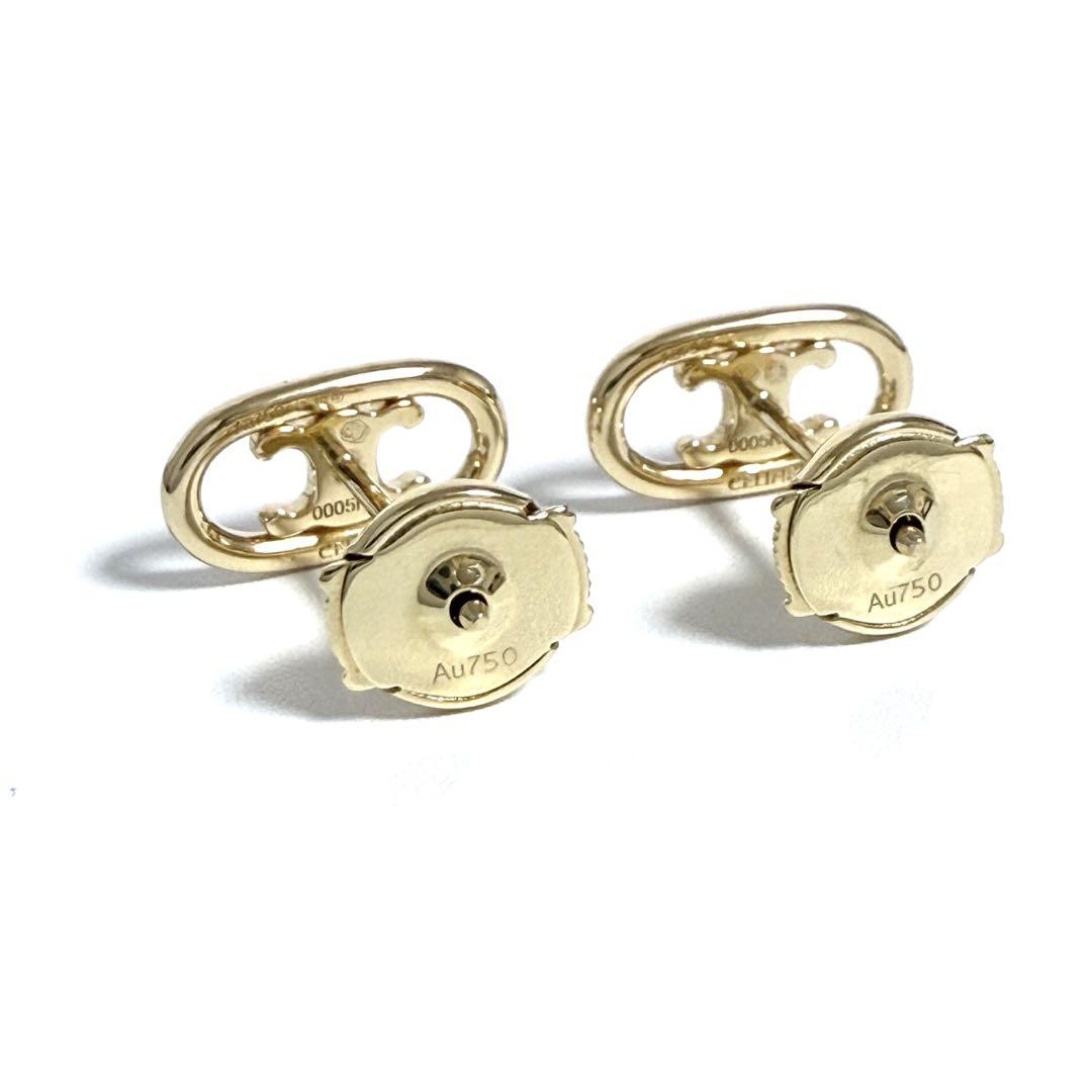 CELINE（セリーヌ） 【K18】セリーヌ マイヨン トリオンフ スタッズ