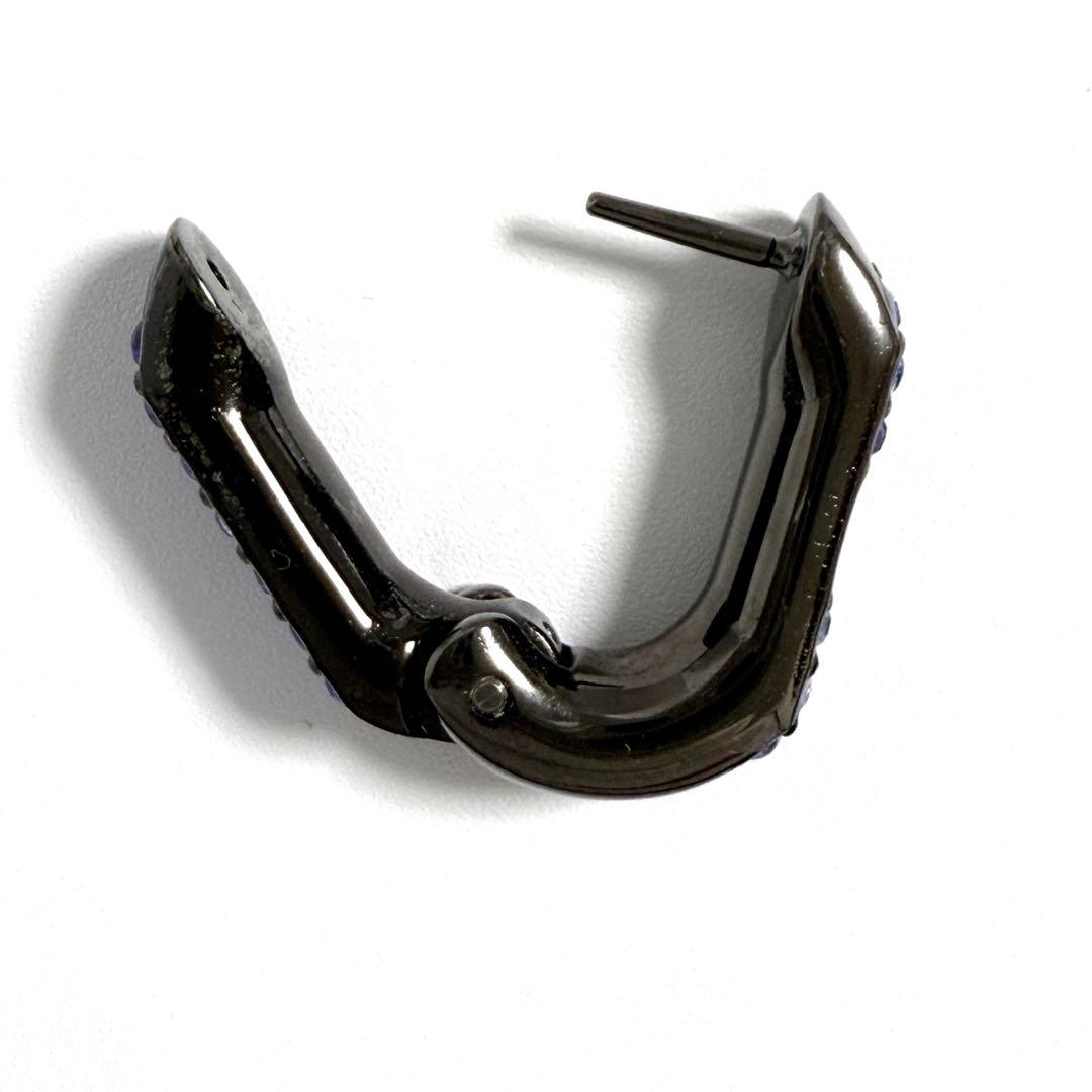 片耳1個のみ】ルイヴィトン メンズ ピアス パラダイスチェーン フープ