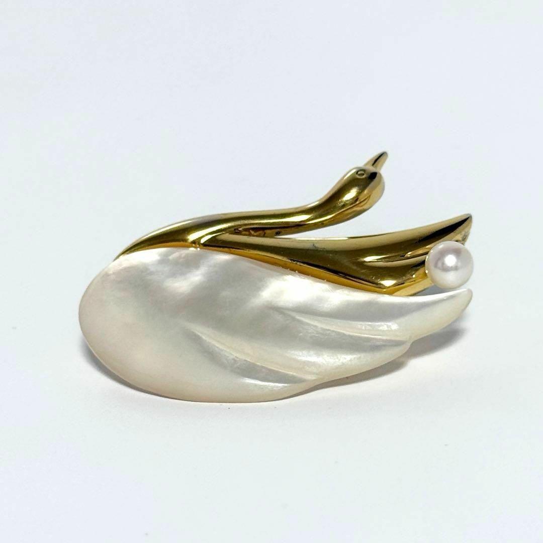 TASAKI（タサキ） 【白鳥】タサキ レディース ピン ブローチ スワン