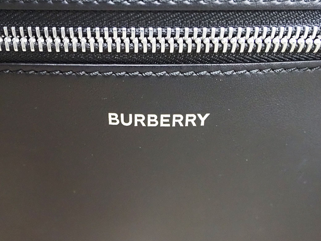 バーバリー ロゴ キャンバストートバッグ ラージ ナチュラル(オフホワイト) 大容量 大型 レディース 大きい BURBERRY 中古