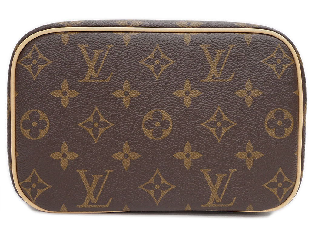 ルイヴィトン ニースミニ バニティポーチ モノグラム M44495 レディース 化粧ポーチ LOUIS VUITTON 中古