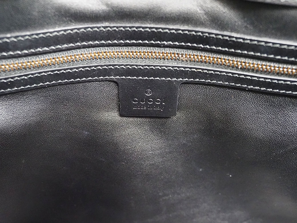 GUCCI（グッチ） バッグ 中古 トート バッグ レディース レザー 黒