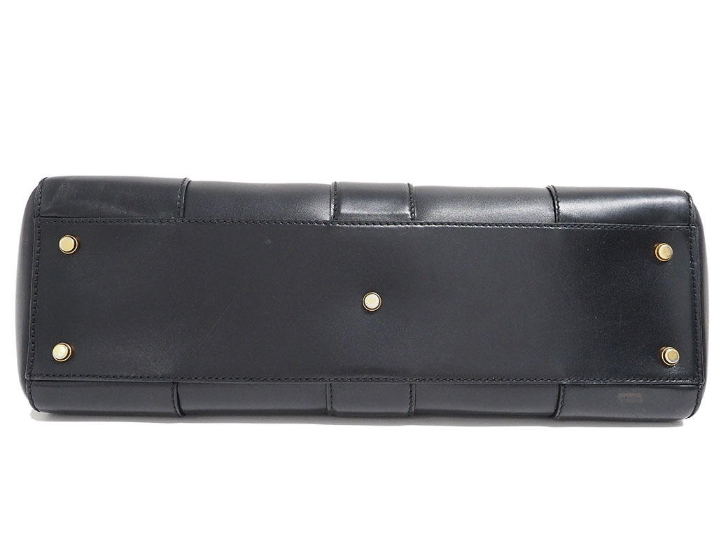 GUCCI グッチ バッグ トート 中古 レディース レザー 黒 ブラック