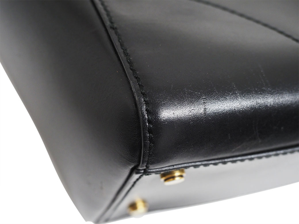 GUCCI（グッチ） バッグ 中古 トート バッグ レディース レザー 黒
