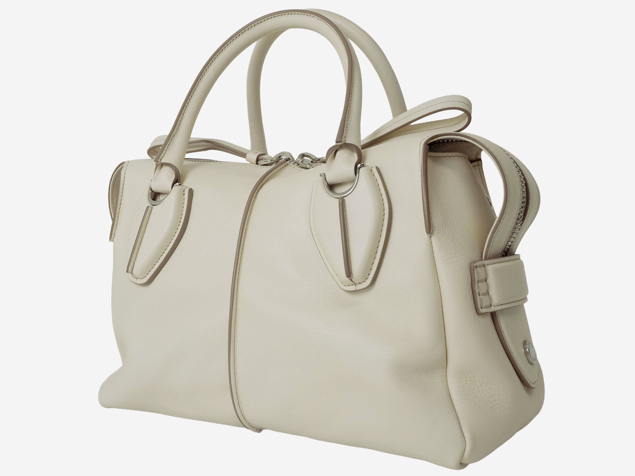 トッズ D STYLING ハンドバッグ オフホワイト XBWANYH0200XPA9989 