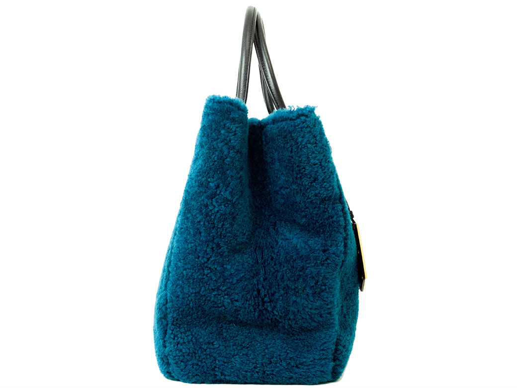 FENDI（フェンディ） バッグ 2way トートバッグ トゥージュール ブルー