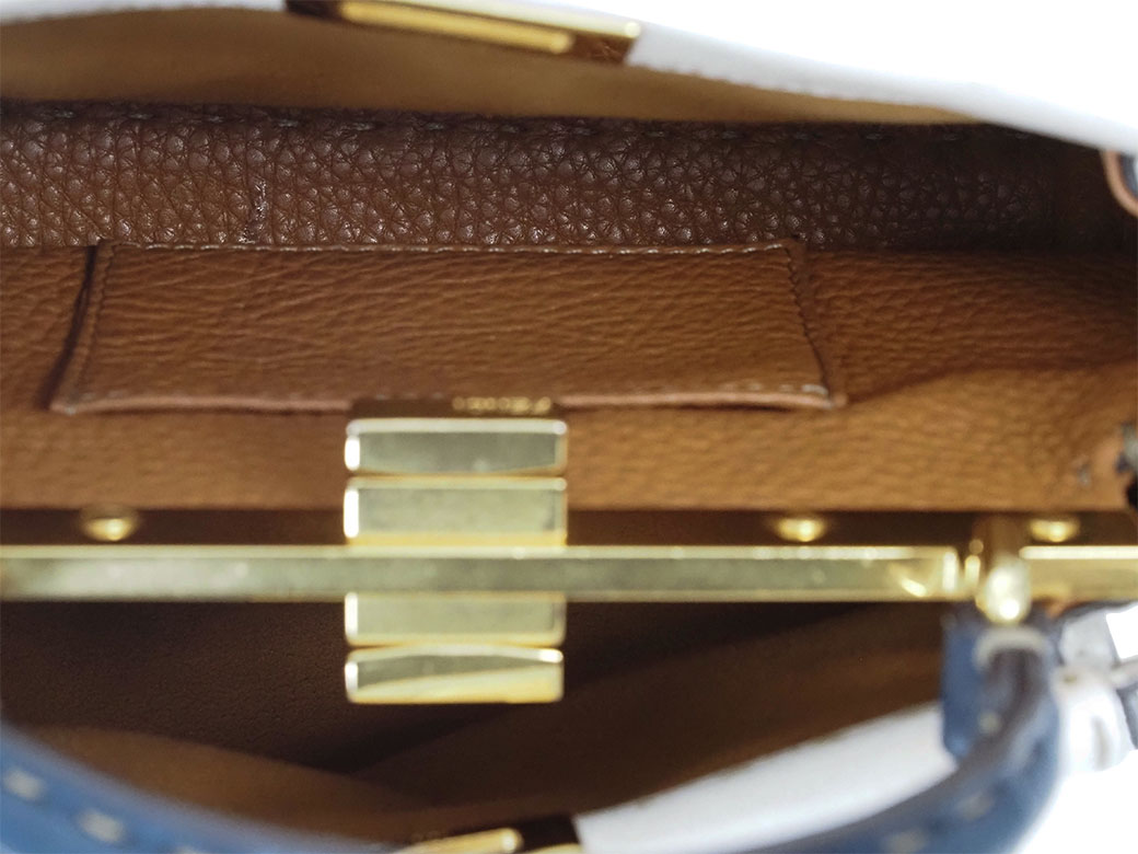 PEEKABOO フェンディ ピーカブー ミニ セレリア 2WAYハンドバッグ