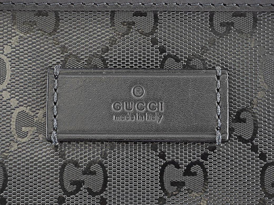 GG グッチ GUCCI バッグ 中古 メンズ トート インプリメ グレー 211137
