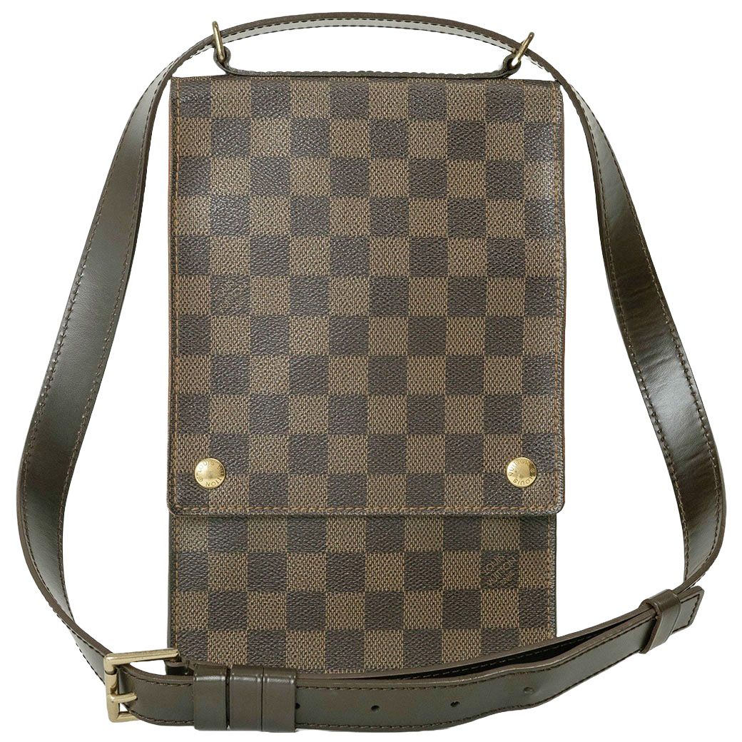 ポートベロー ルイ ヴィトン LOUIS VUITTON バッグ 中古 ダミエ エベヌ