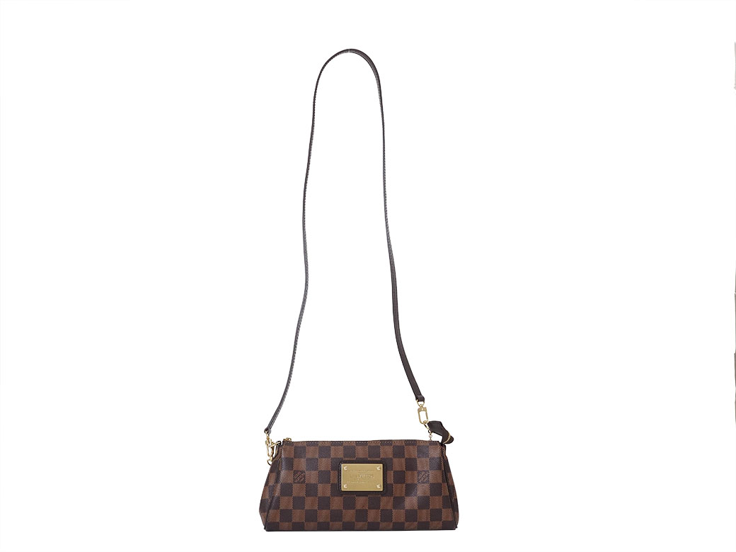 エヴァ ルイ ヴィトン LOUIS VUITTON バッグ 中古 ダミエ エベヌ