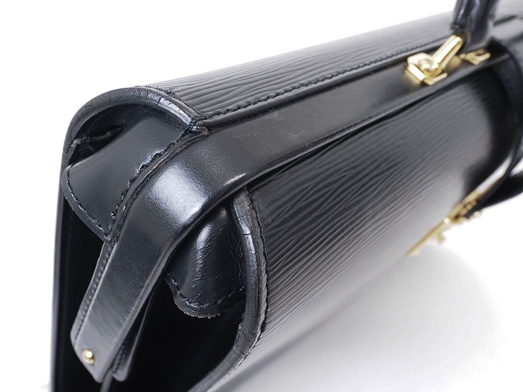 正規品 ルイヴィトン フェルモワール エピ ビジネスバッグ 黒 M54352 LOUIS VUITTON ルイ・ヴィトン セルヴィエット フェルモワール