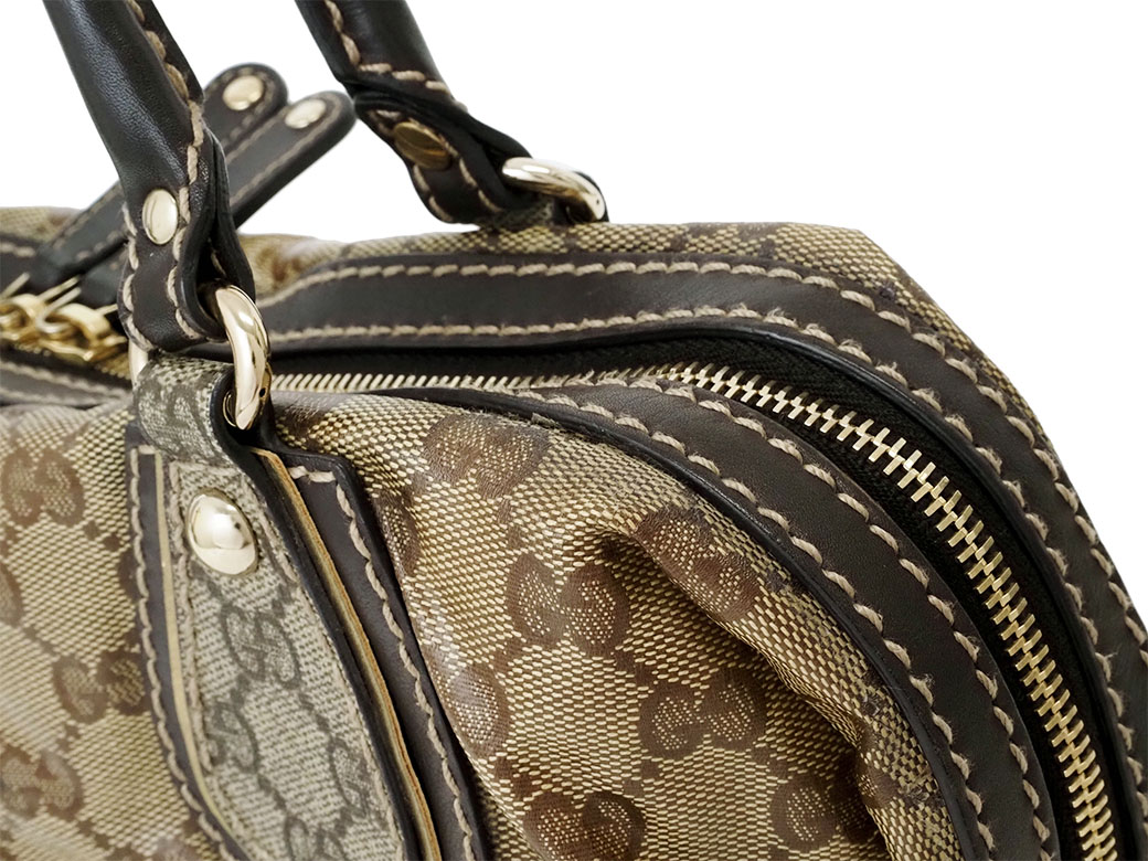 美品 極上！gucci マイクロGG ハンドバッグ ブラック ミニボストン 廃盤 美品 極上 gucci マイクロGG ハンドバッグ ブラック ミニ