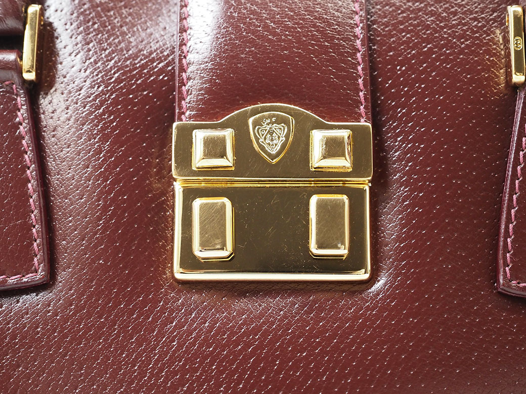 ●中古GUCCI グッチ PVC×レザー ビジネス大容量トートバッグ ボルドー 楽天市場】グッチ トートバッグ 269926 ボルドー ワインレッド
