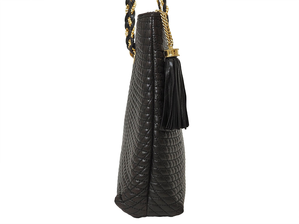 バリー ヴィンテージ キルティング チェーンショルダー バッグ