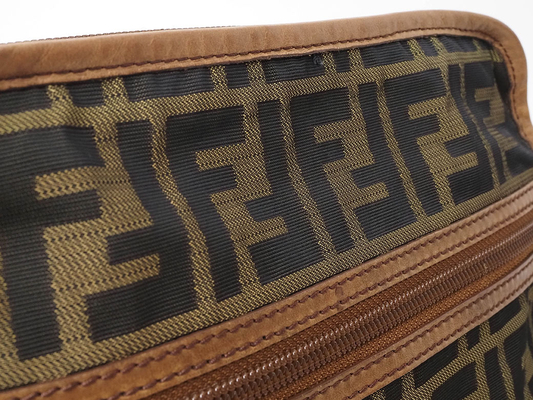 FENDI（フェンディ） バッグ ズッカ ショルダー バッグ ブラウン