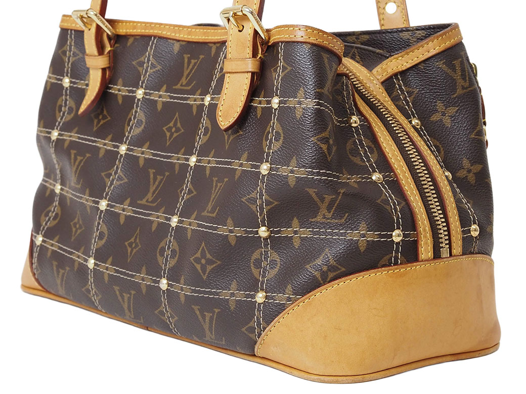 LOUIS VUITTON トートバッグ リヴェット モノグラム M40140 ルイ ヴィトン モノグラム リヴェット ブラウン M40140 モノグラム