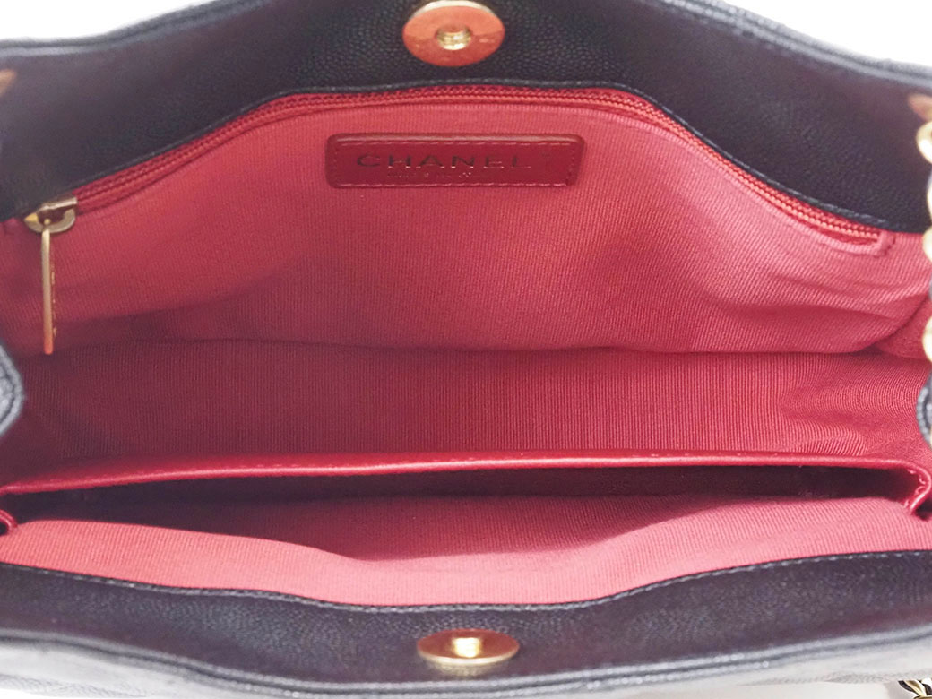 マトラッセ シャネル CHANEL バッグ チェーン ショルダー キャビア