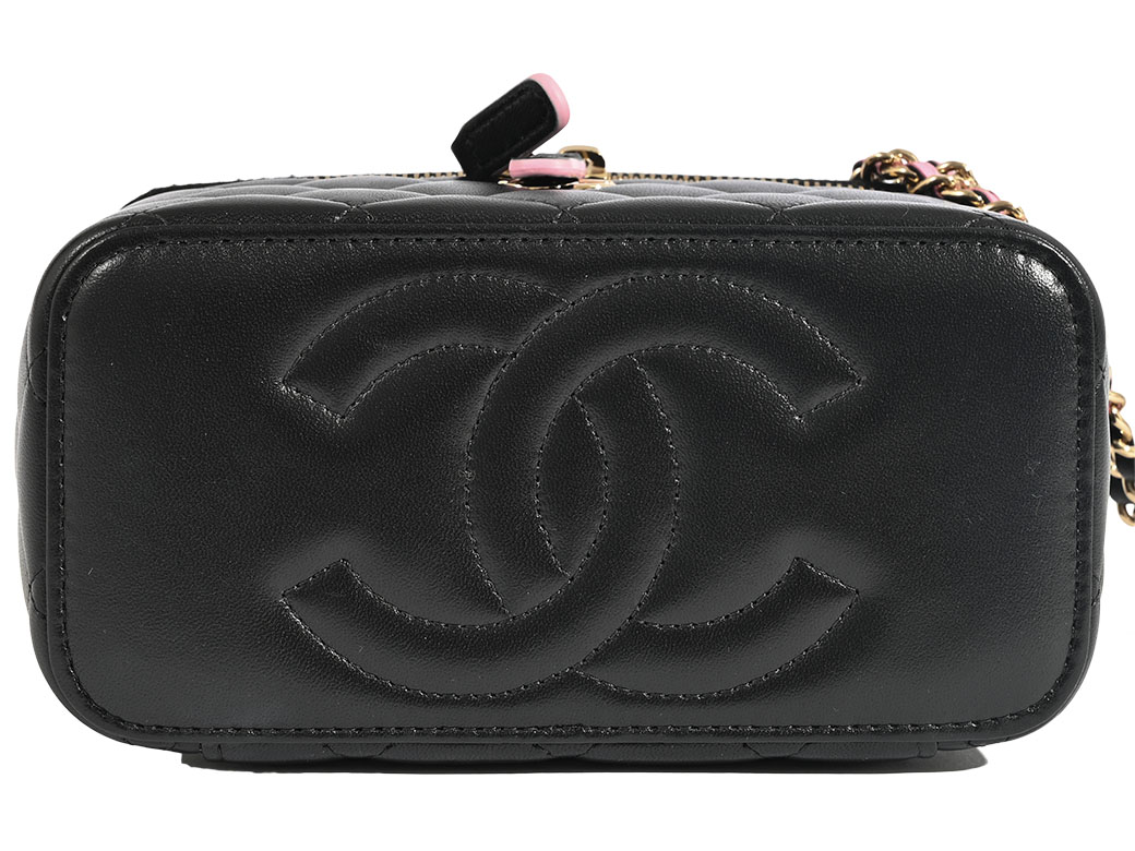 ★シャネルチェーンハンドル★【CHANEL】マトラッセバニティー 楽天市場】シャネル バニティ チェーン ショルダーバッグ トップ
