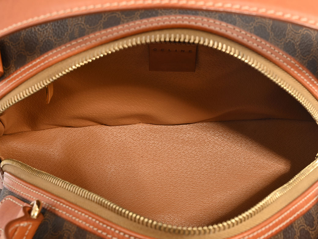 CELINE（セリーヌ） バッグ 中古 マカダム ハンドバッグ ブラウン