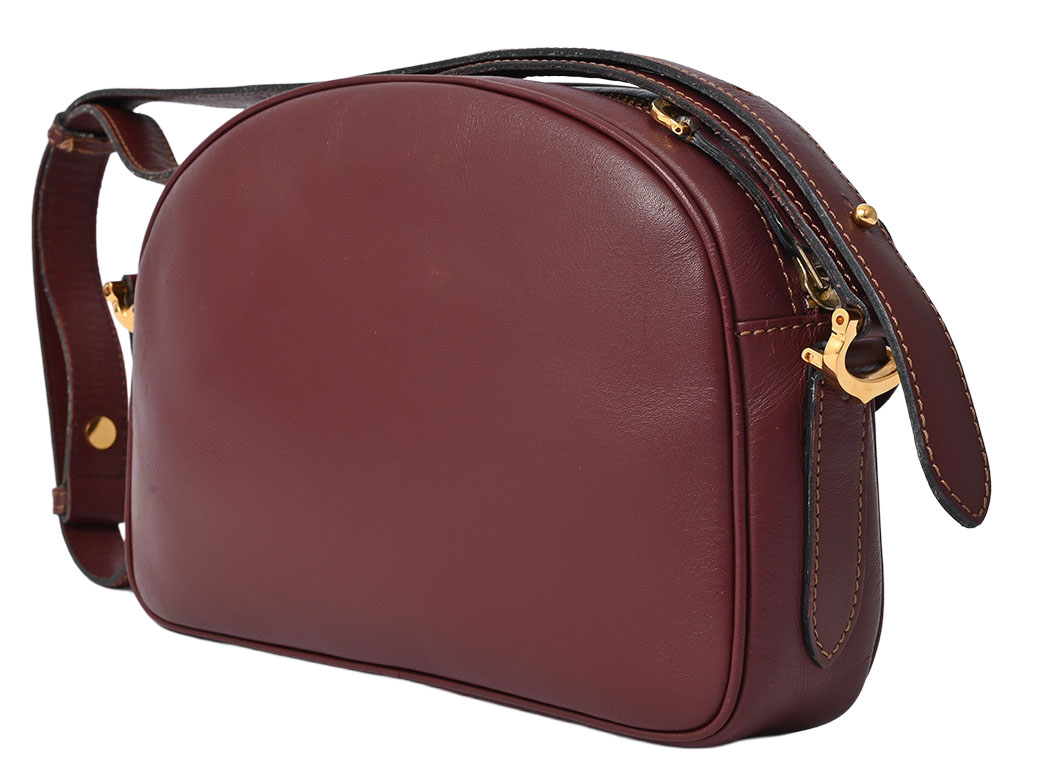 Cartier カルティエ マストライン ショルダーバッグ ボルドー ゴールド金 Cartier（カルティエ） マストライン ショルダーバッグ ボルドー