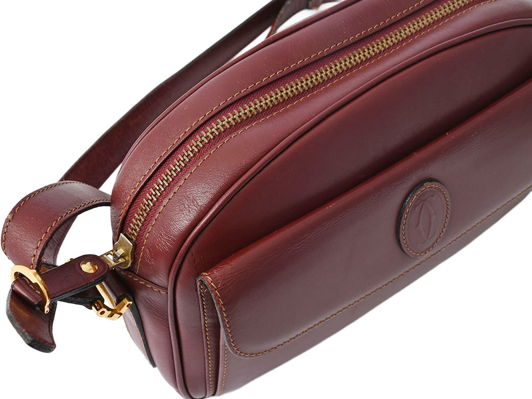 Cartier（カルティエ） マストライン ショルダーバッグ ボルドー