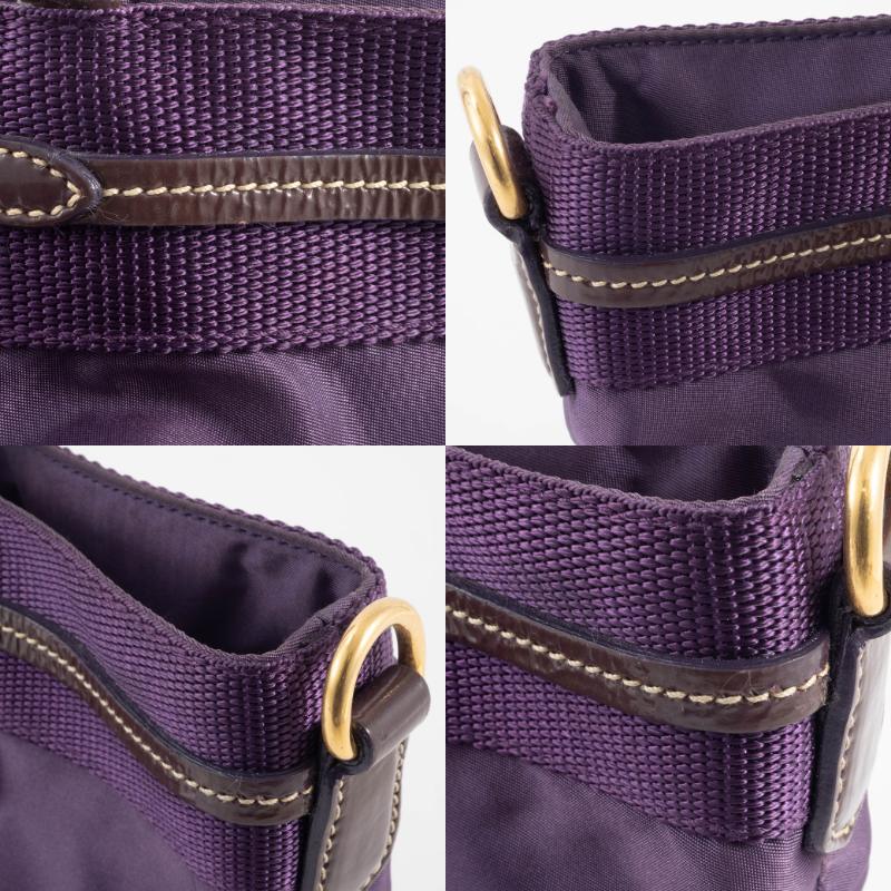 PRADA プラダ　ショルダーバッグ　ナイロン　レザー　パープル　紫 楽天市場】プラダ ショルダー（カラーパープル）（バッグ｜バッグ
