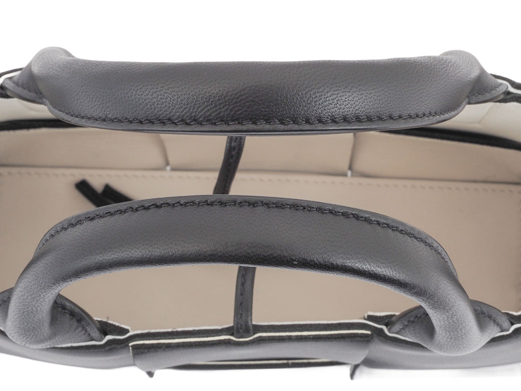 bottega veneta アルコトート ブラック ホワイト BOTTEGA VENETA】ボッテガヴェネタ『アルコ トートバッグ』メンズ