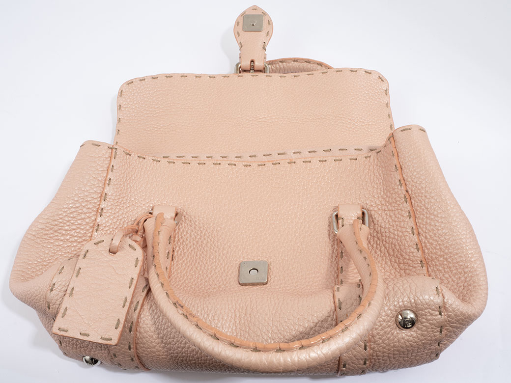 美品☆ フェンディ セレリア リンダ ハンドバッグ ピンク SELLERIA（FENDI） フェンディ バッグ セレリア ミニ リンダ