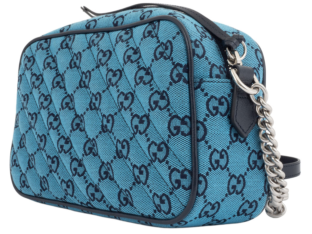 GUCCI レディースショルダーバッグ（色：ブルー系）｜バッグ