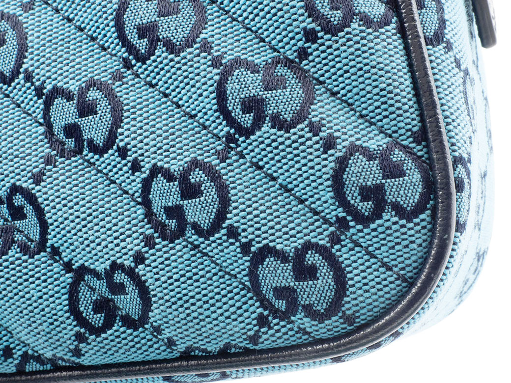 GUCCI レディースショルダーバッグ（色：ブルー系）｜バッグ