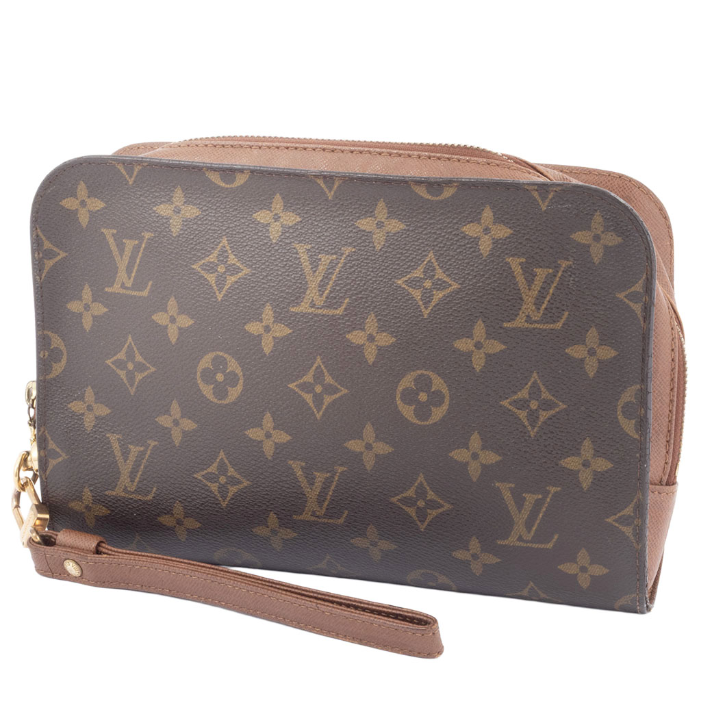 極美品 LOUIS VUITTON モノグラム オルセー クラッチバッグ オルセー ルイ ヴィトン バッグ メンズ 中古 モノグラム クラッチ