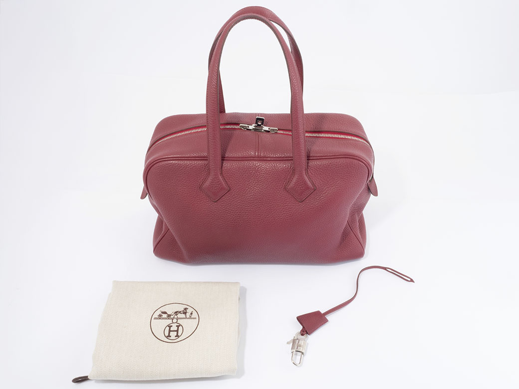 ★HERMES★エルメス/ヴィクトリアショルダー/ショルダーバッグ/ピコタン/赤 エルメス HERMES ピコタンロックMM カザック Y刻 ルージュクーx