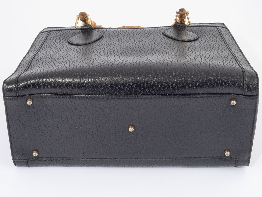 グッチ GUCCI トートバッグ レザー バンブー グッチ バンブー トートバッグ 035694 レザー ブラック
