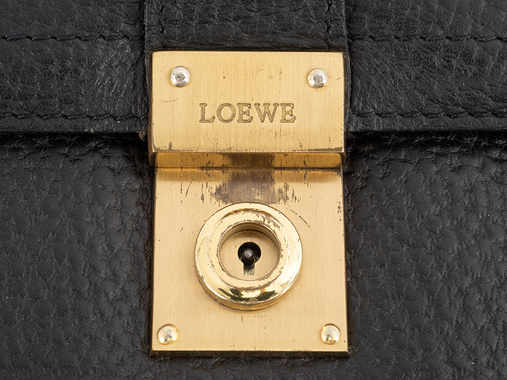 LOEWE（ロエベ） アナグラム ビジネスバッグ ブリーフバッグ レザー